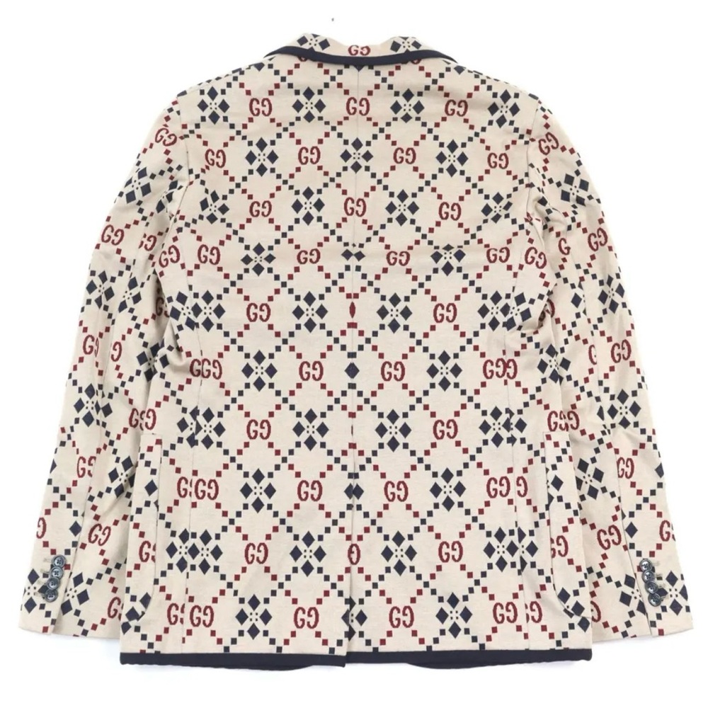 Gucci Monogram Blazer - image 2